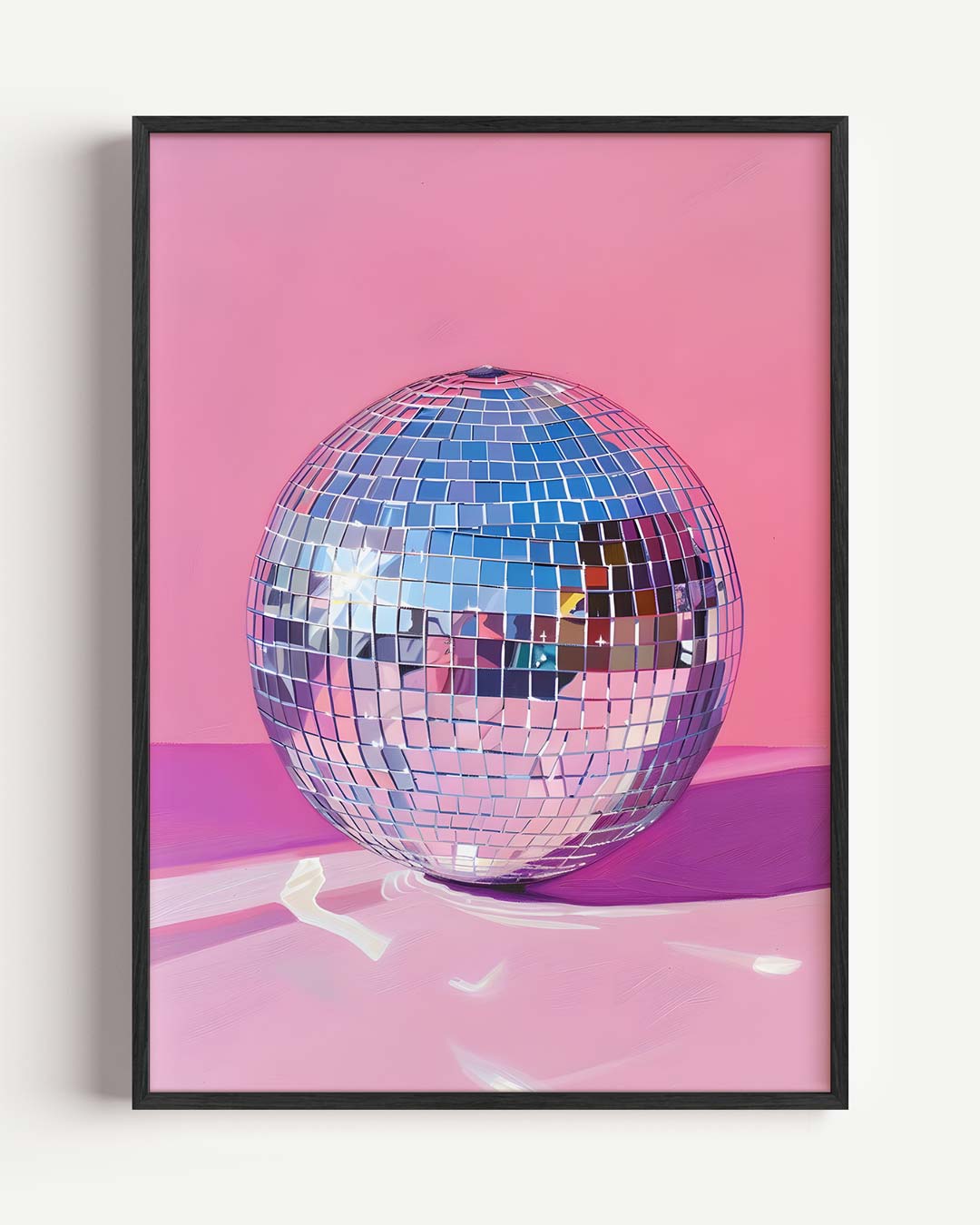 Sprankelende Discobal Poster-WallArtistic