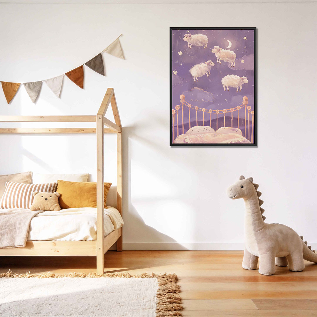 Dromerige slaapkamer Kunstwerk