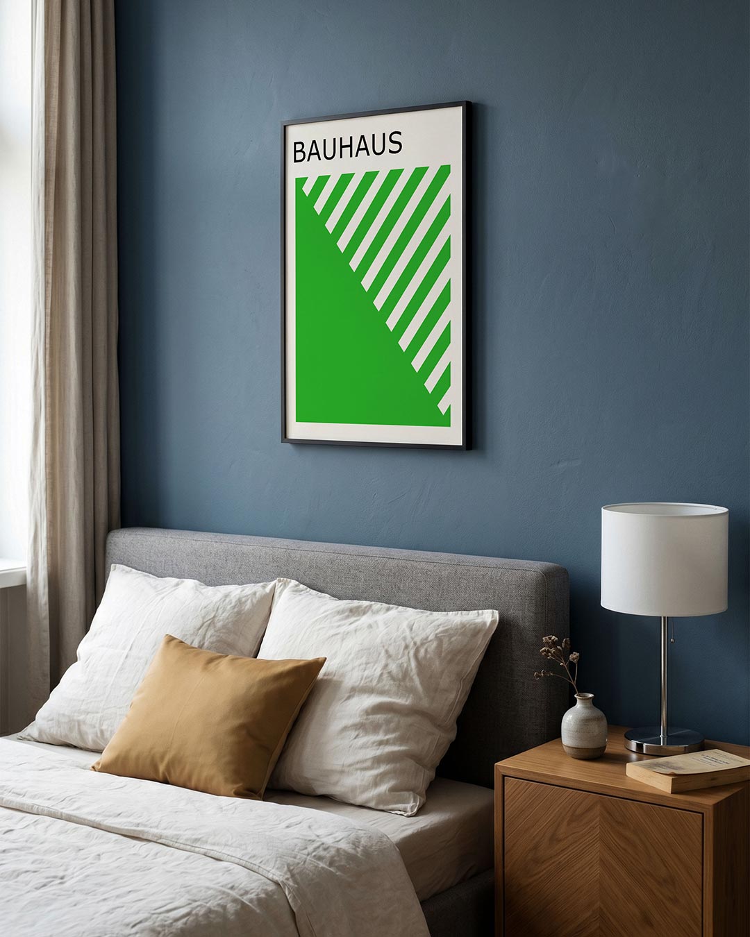 Diagonal lijnen Poster