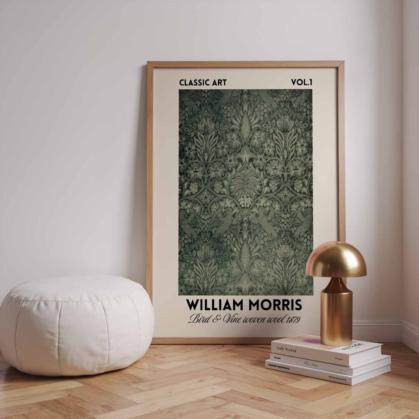 William Morris Bird & Vine Woven 1879 Poster-WallArtistic