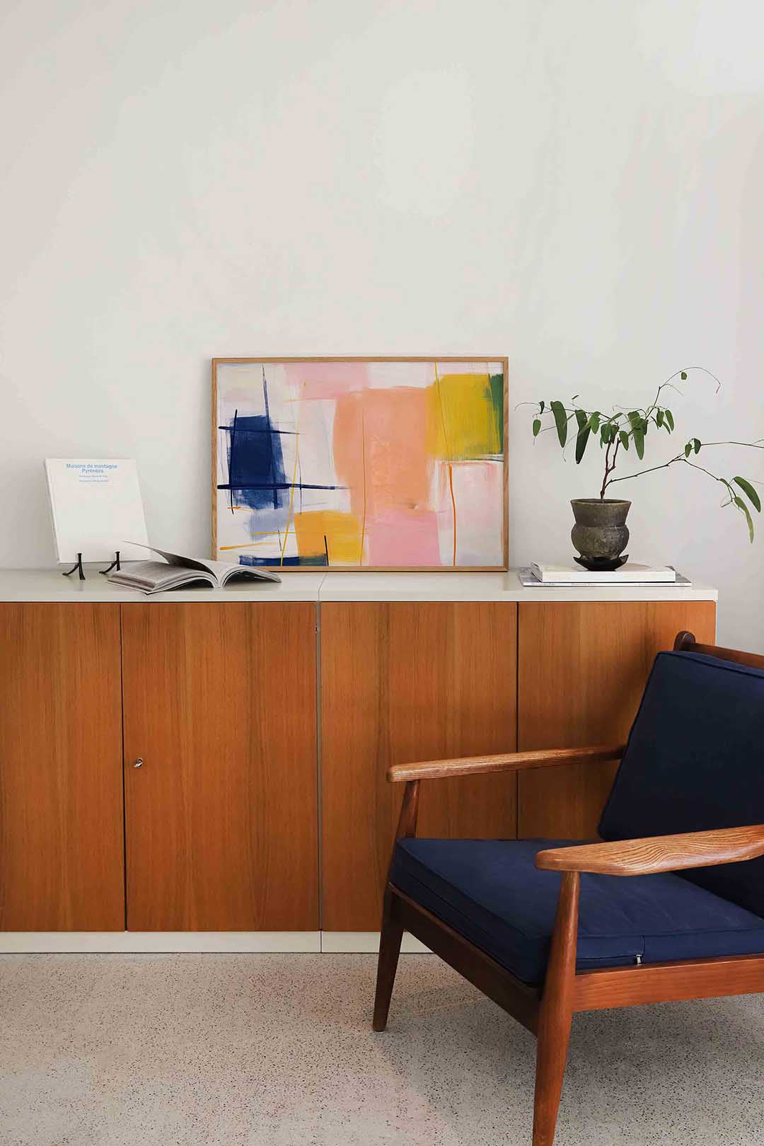 Abstracte vormen Poster