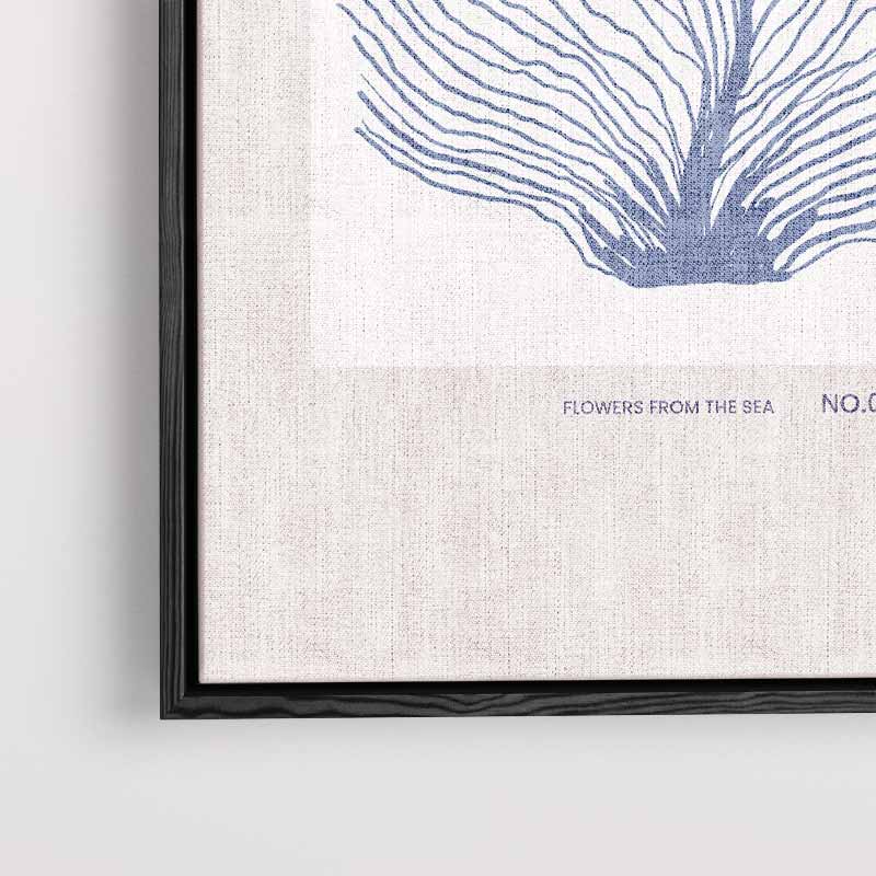 Bohème Flowers from the Sea No.01 Kunstwerk-canvas-dibond-plexiglas-wanddecoratie-WallArtistic