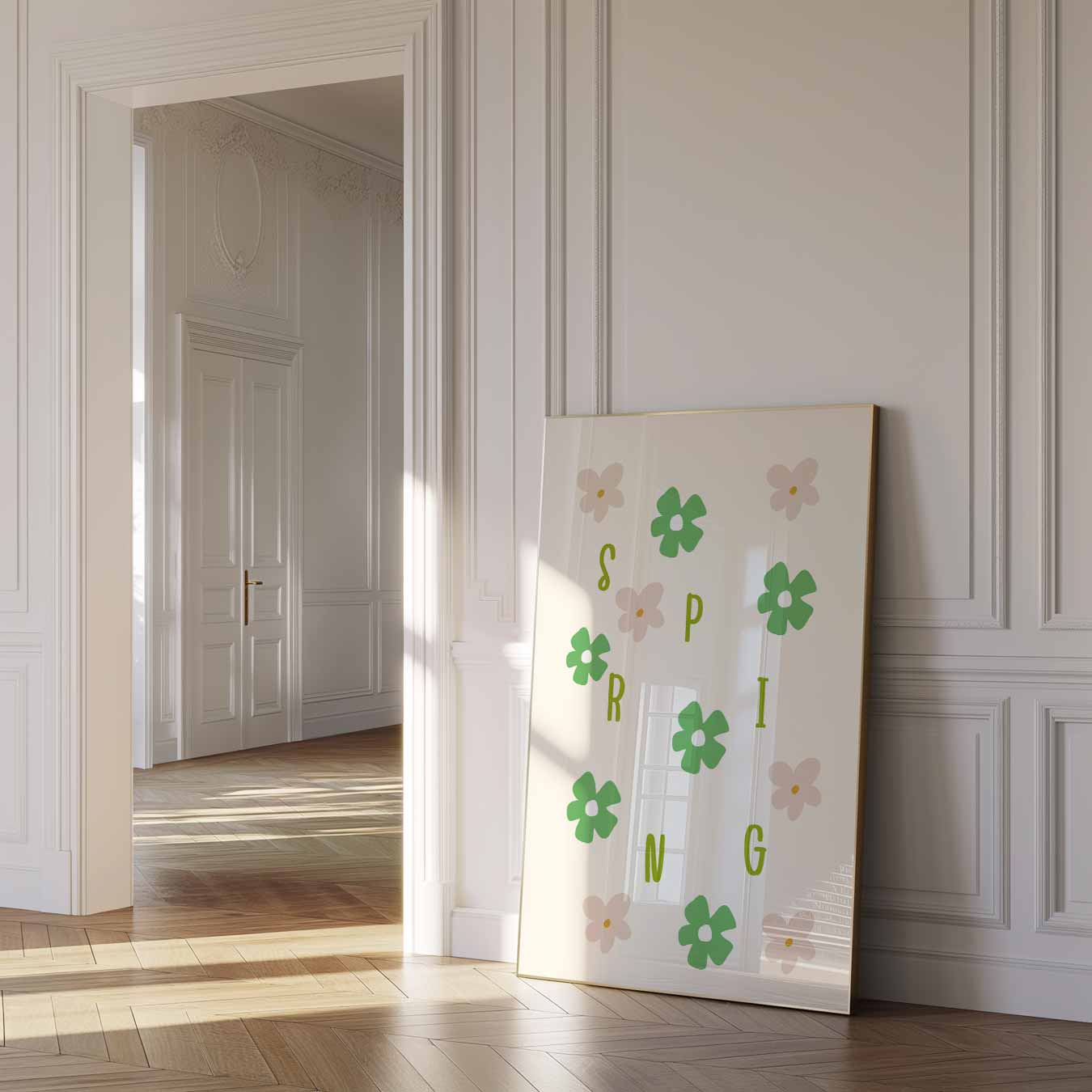 Bloemenpracht Lente Poster-WallArtistic