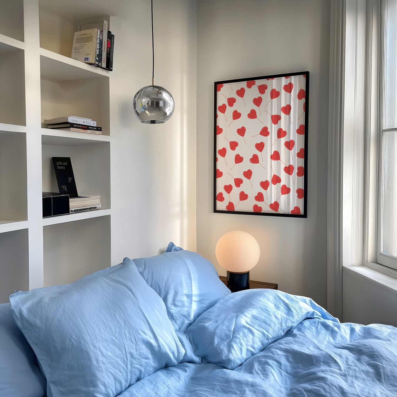 Zoete Hartjes Poster-WallArtistic