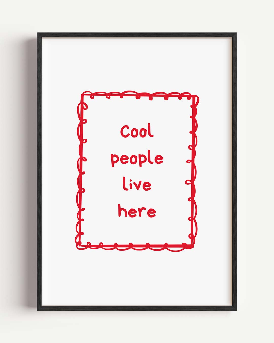 Stoere Mensen Poster-WallArtistic