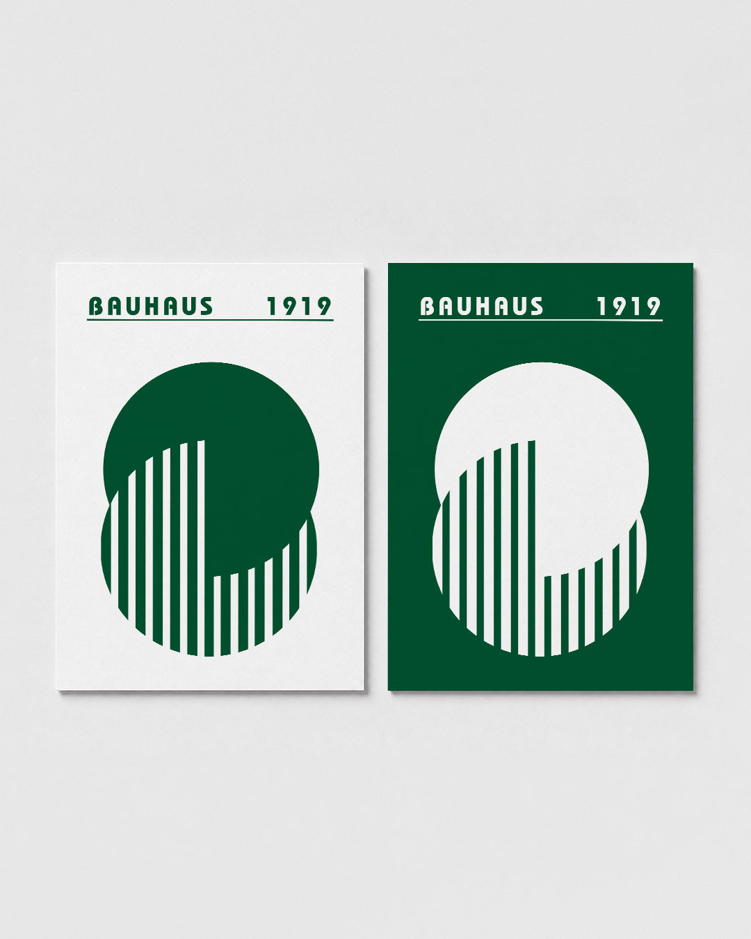 Cirkel en strepen Posterset