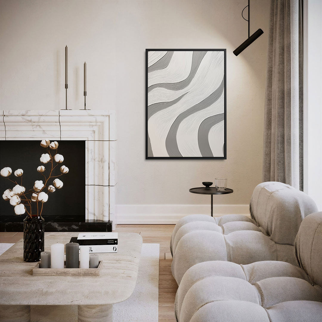 Golvende lijnen Kunstwerk