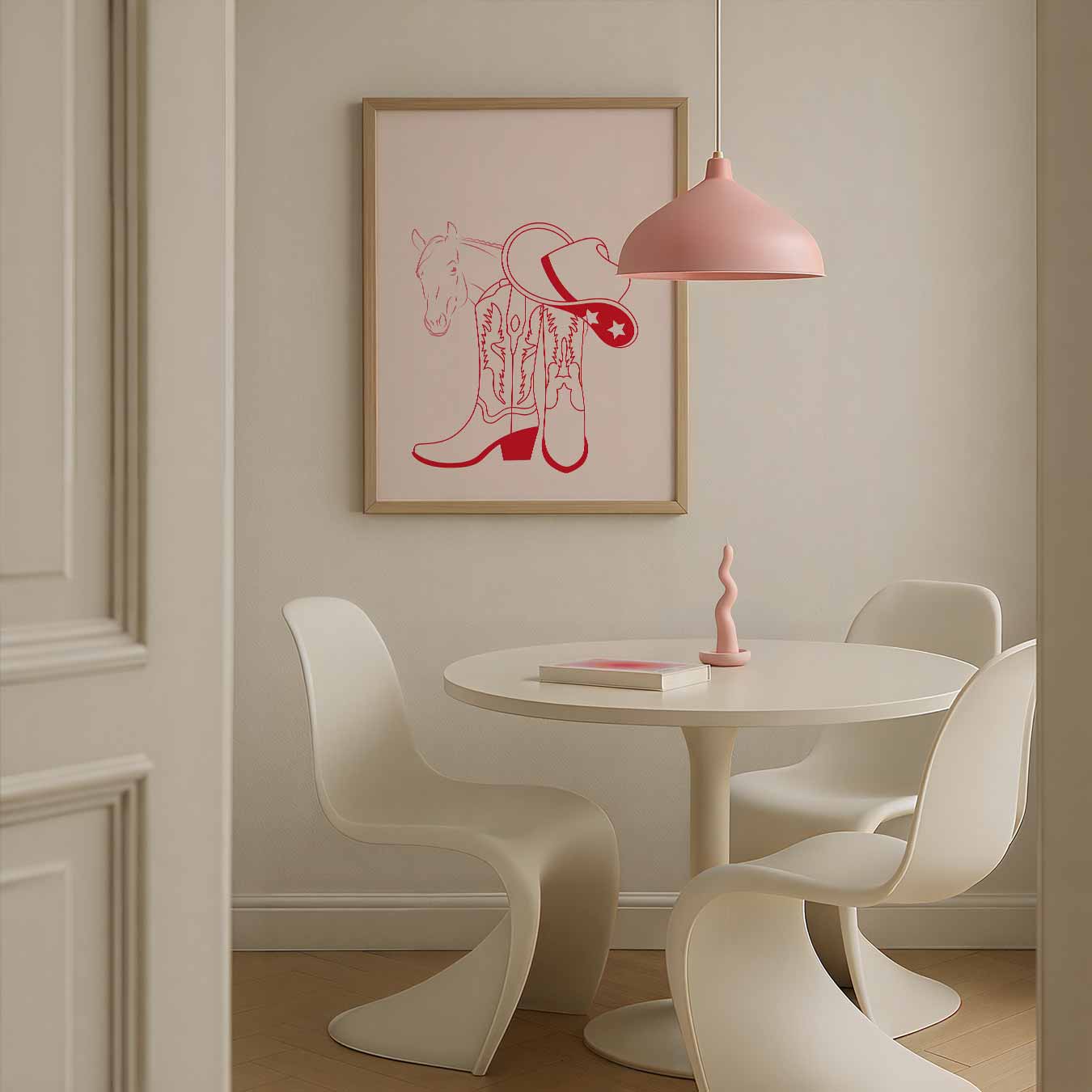 Cowboy Chic Poster-WallArtistic
