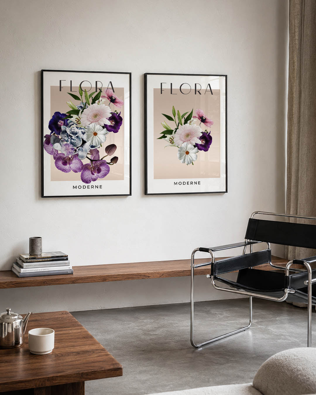 Bloemenpracht collage Posterset