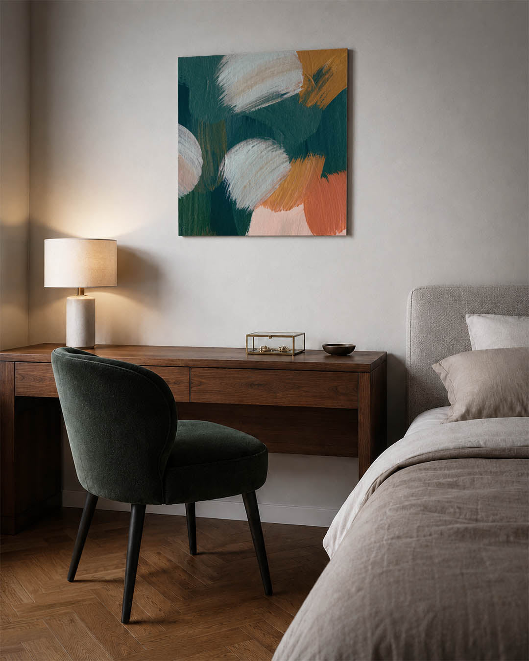 Kleurencompositie Kunstwerk