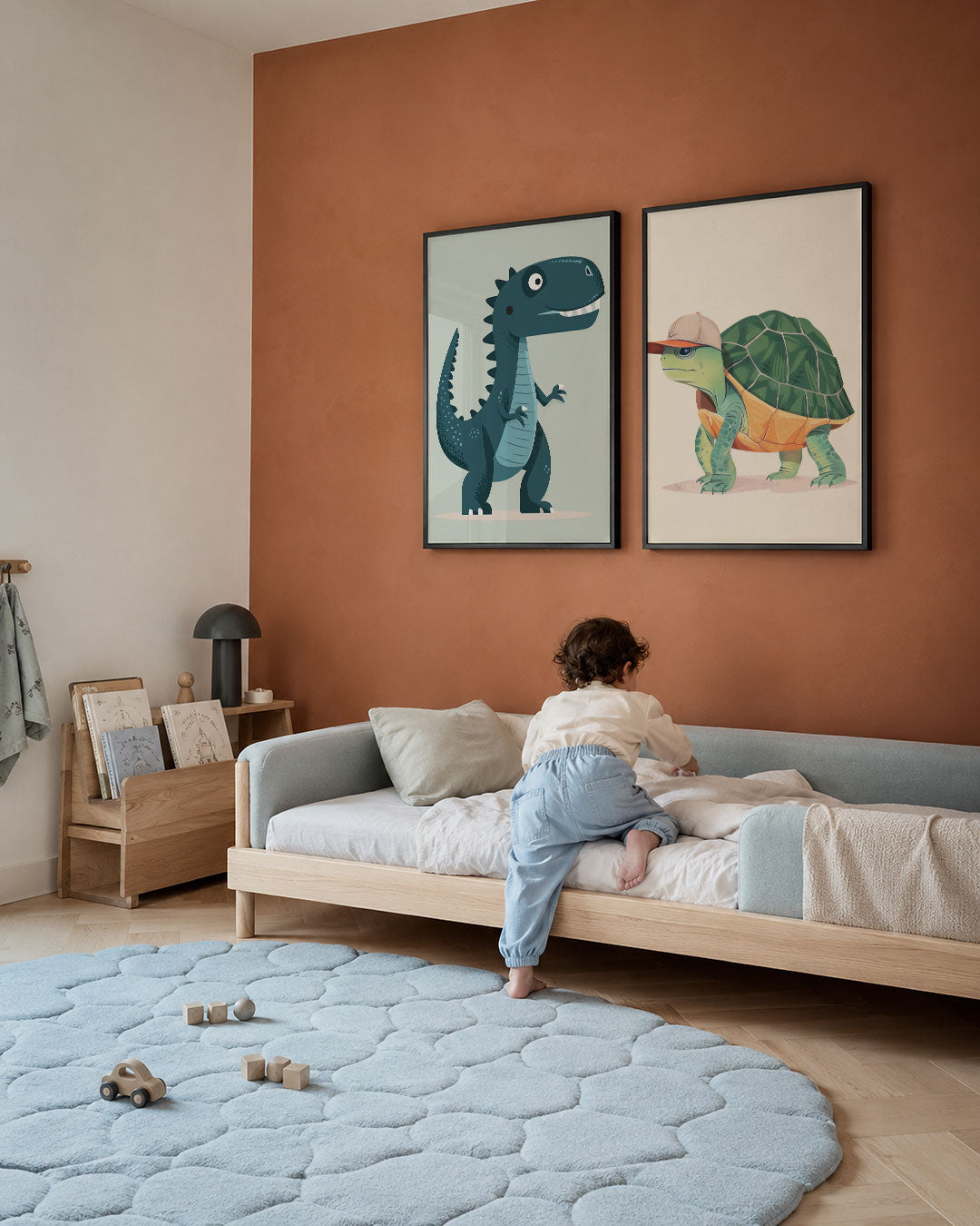 Speelse dino Posterset