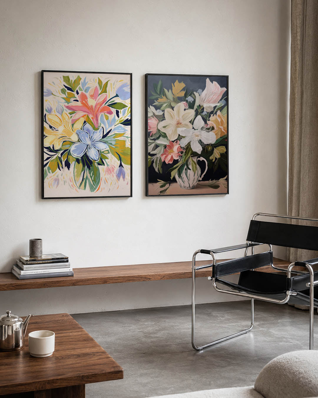 Bloemenexplosie Posterset