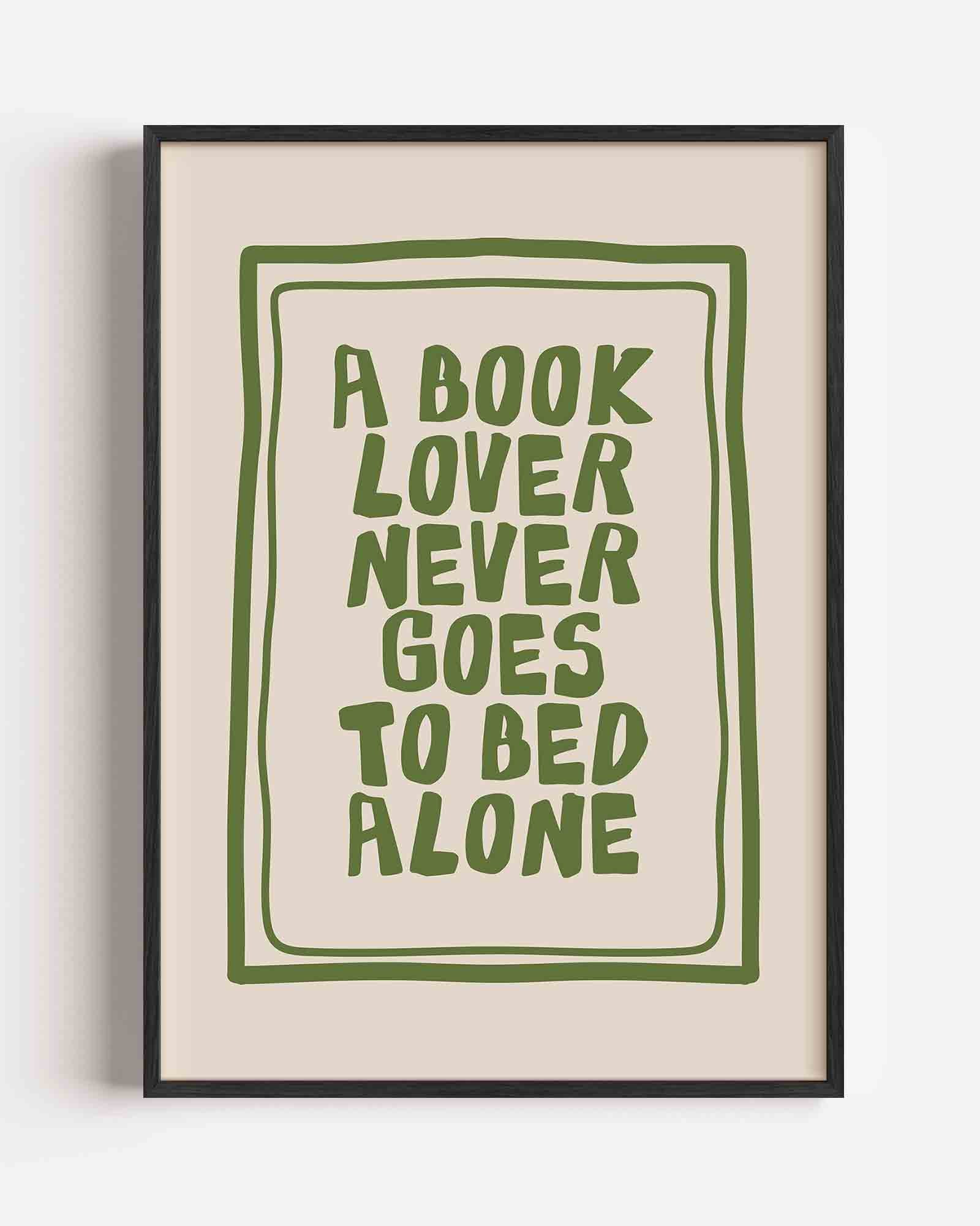 Boekliefhebber quote Poster