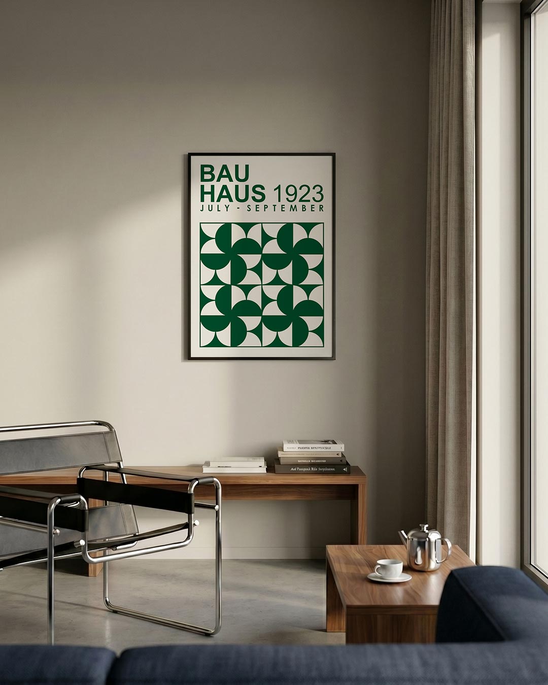 Vormritme en kleur Poster