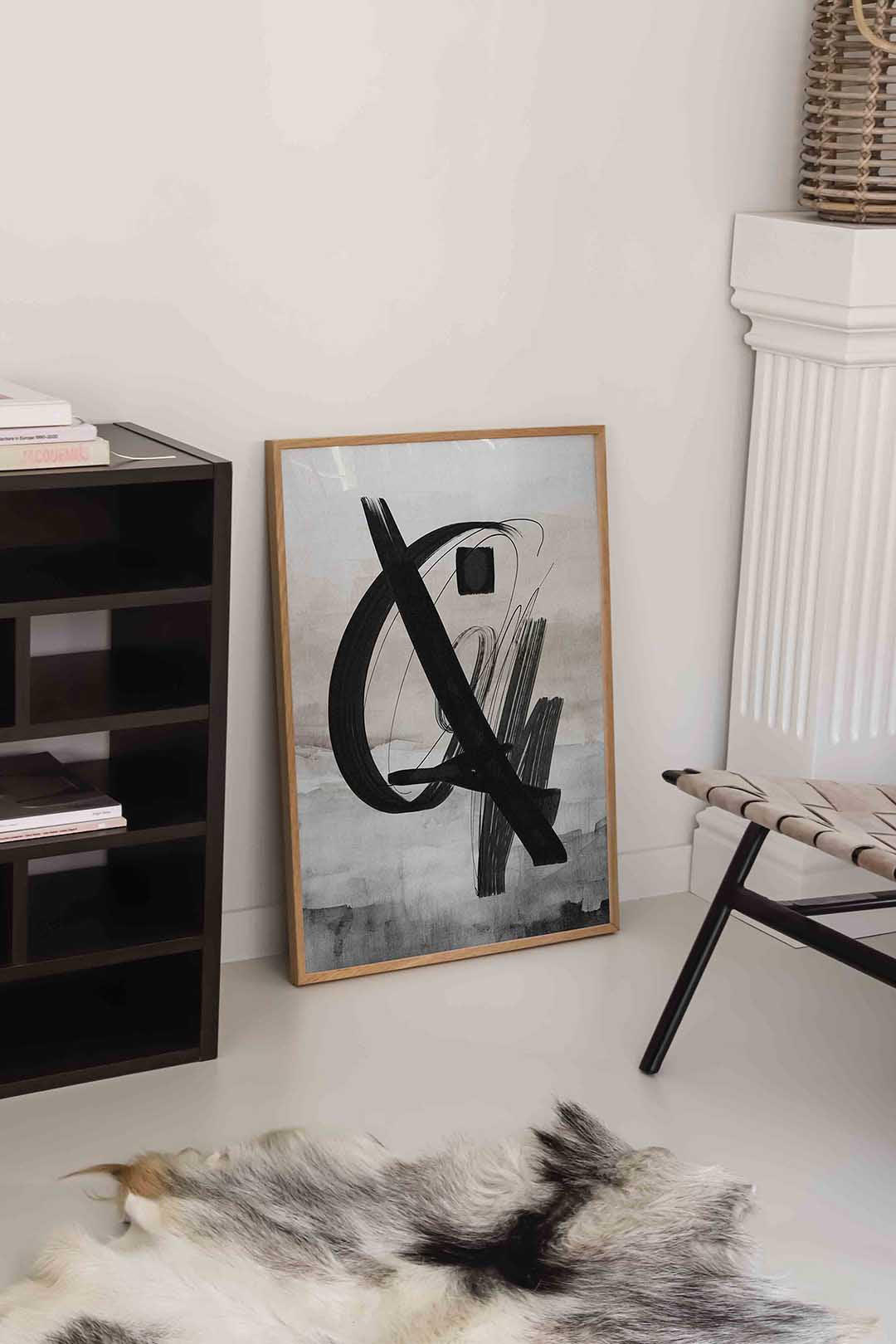 Abstracte vormen Poster