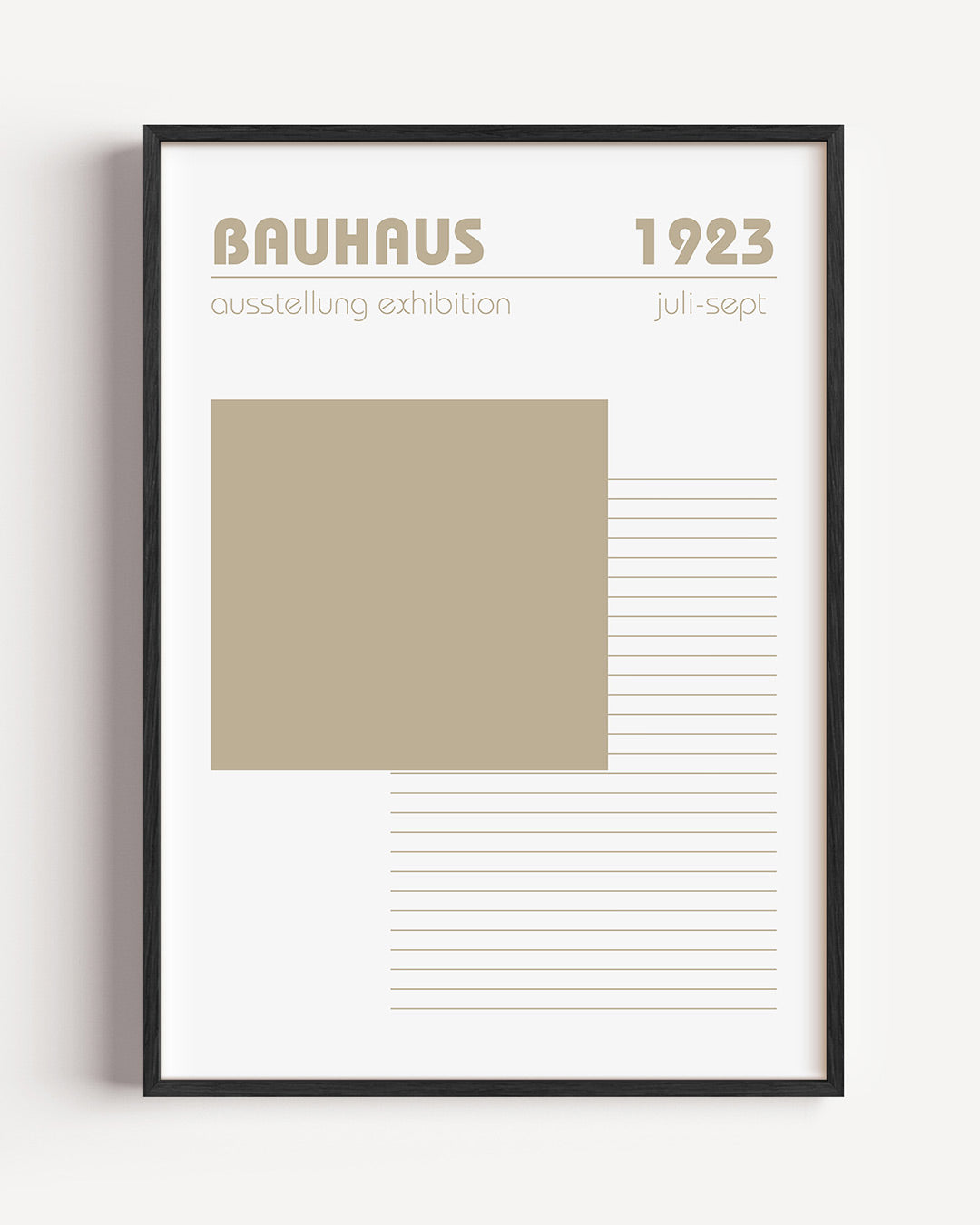 Vorm en lijnen Poster
