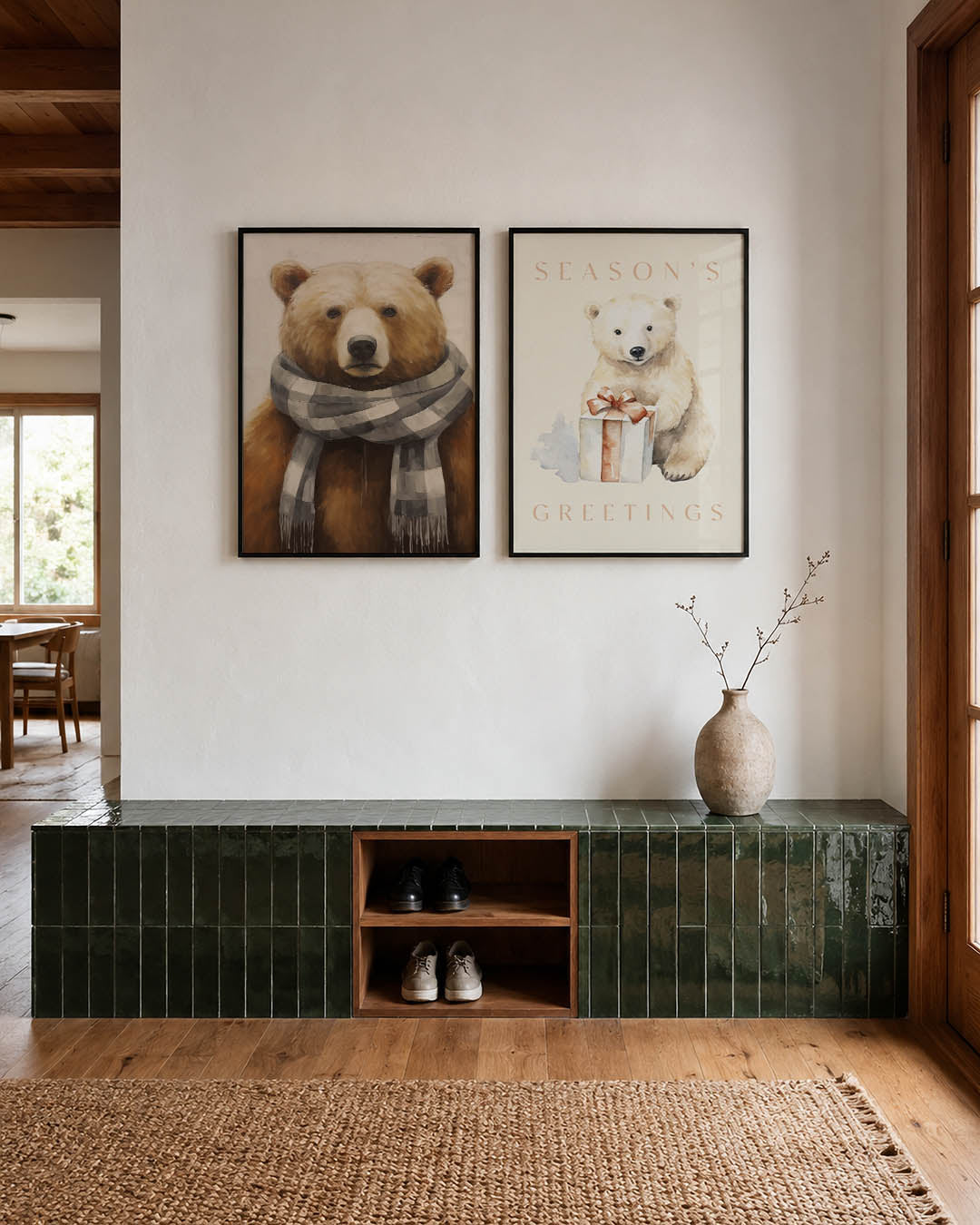 Dierlijke warmte Posterset