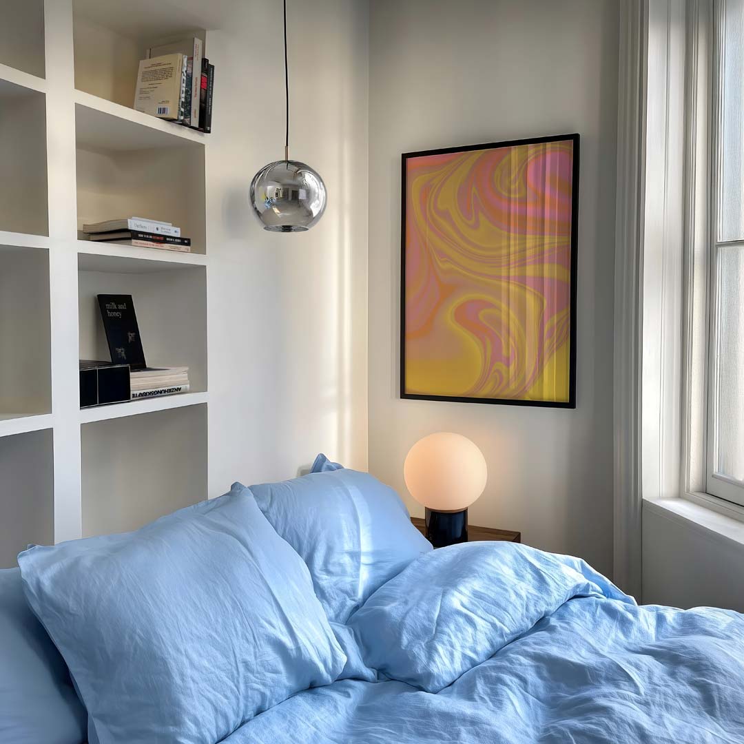 Vrolijke Vortex Kunstposter-WallArtistic