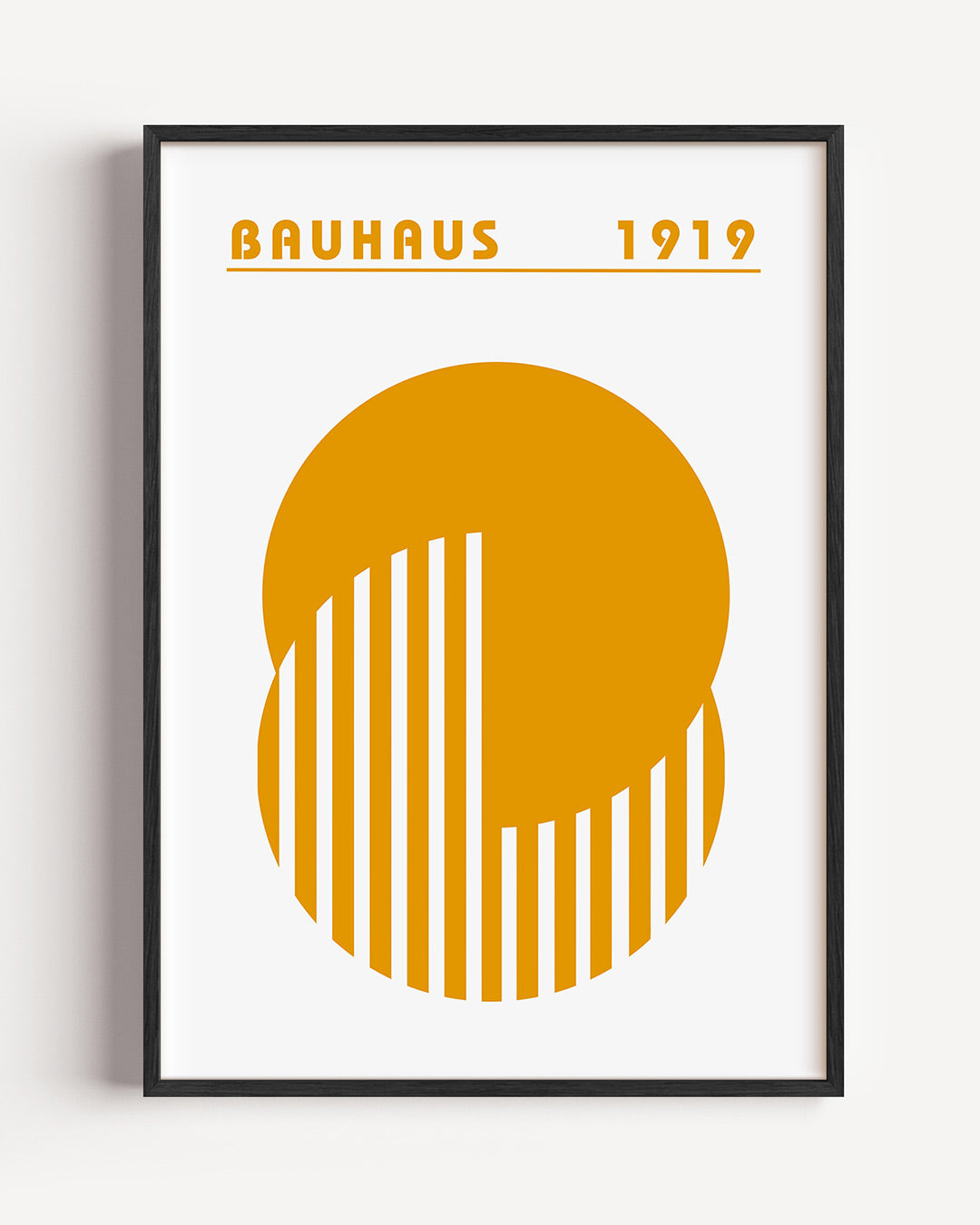 Cirkels en strepen Poster