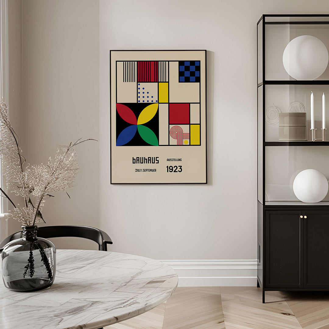Vorm en kleur Poster