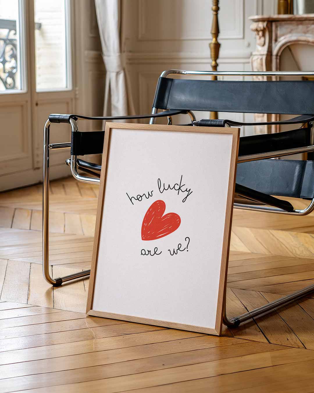 Liefdevolle Hart Poster-WallArtistic