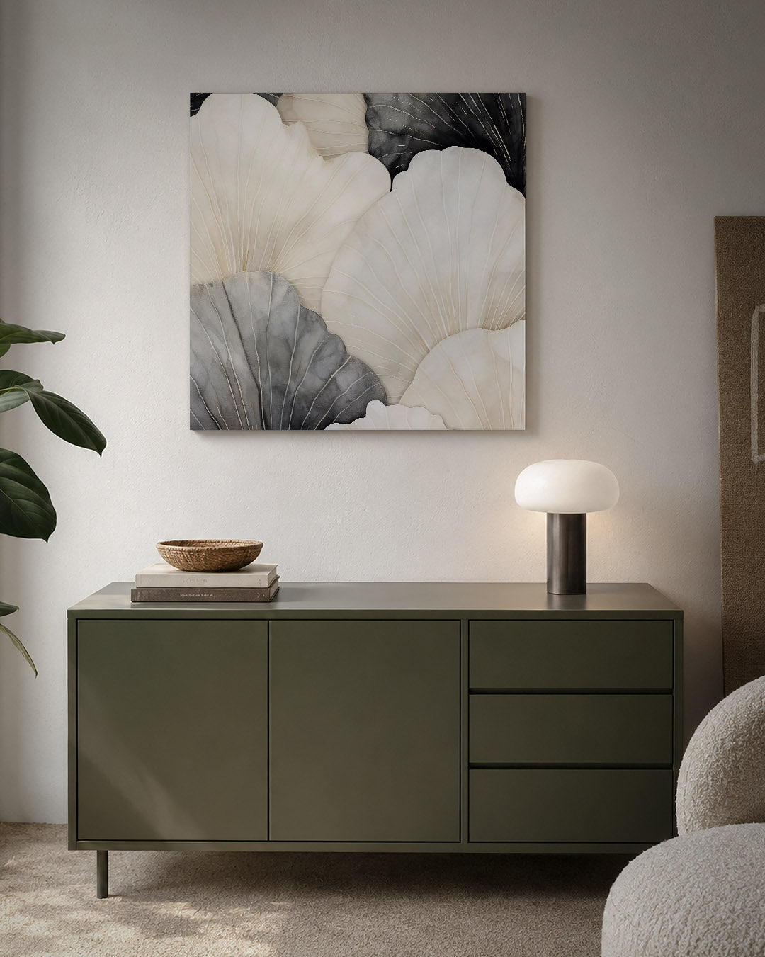 Organische vormen Kunstwerk
