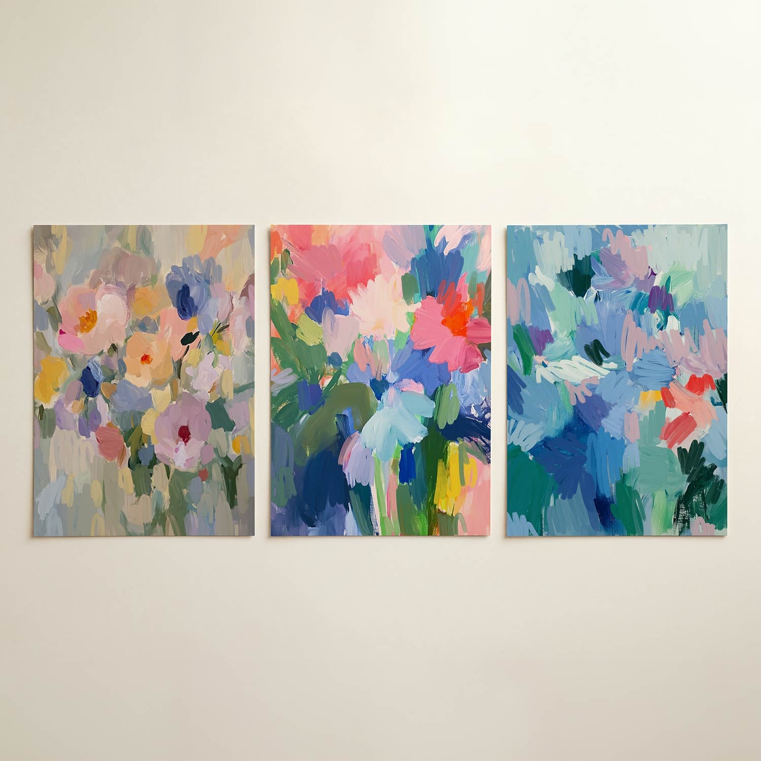 Bloemige kleurenpracht Posterset
