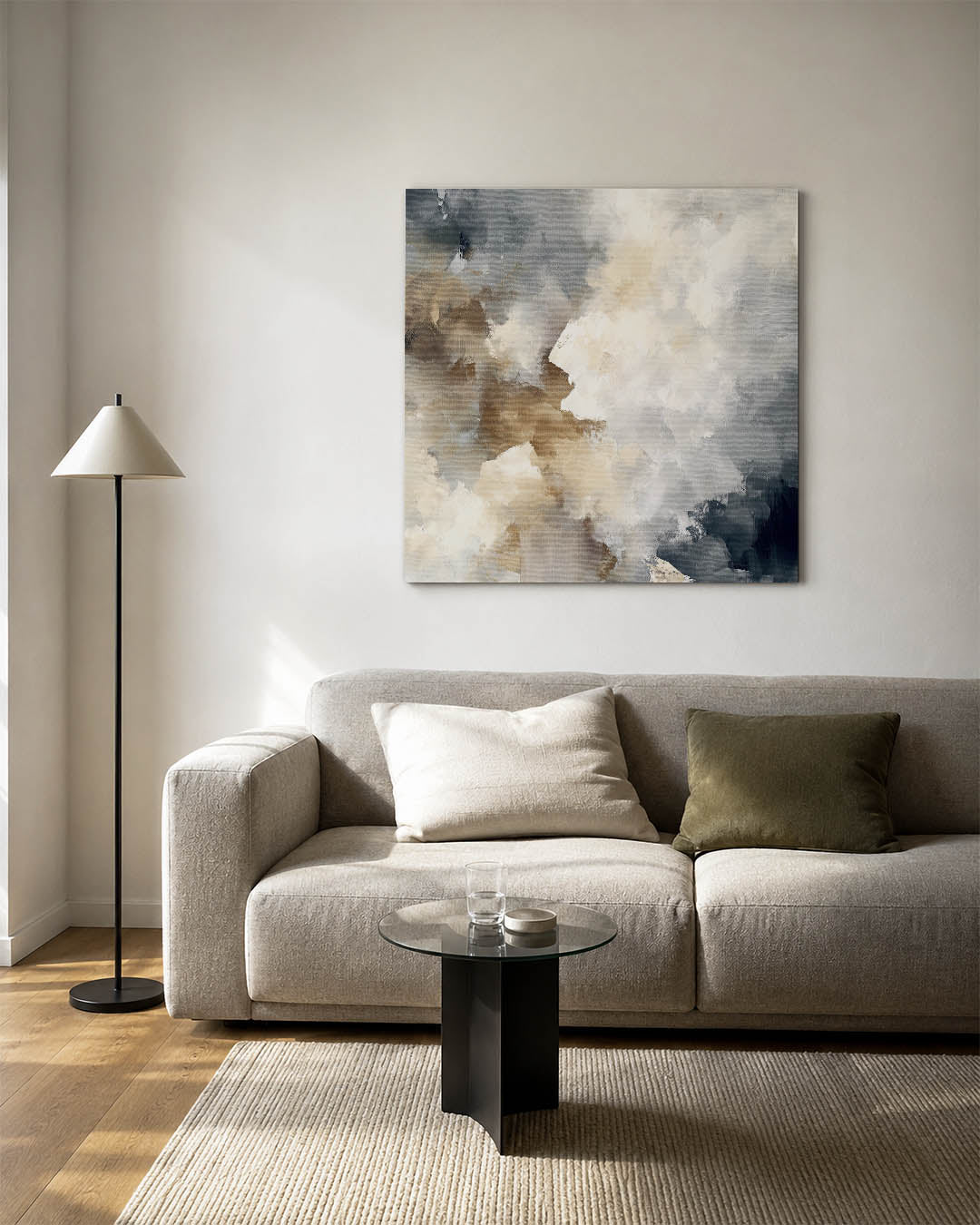 Dromerige kleurenmix Kunstwerk