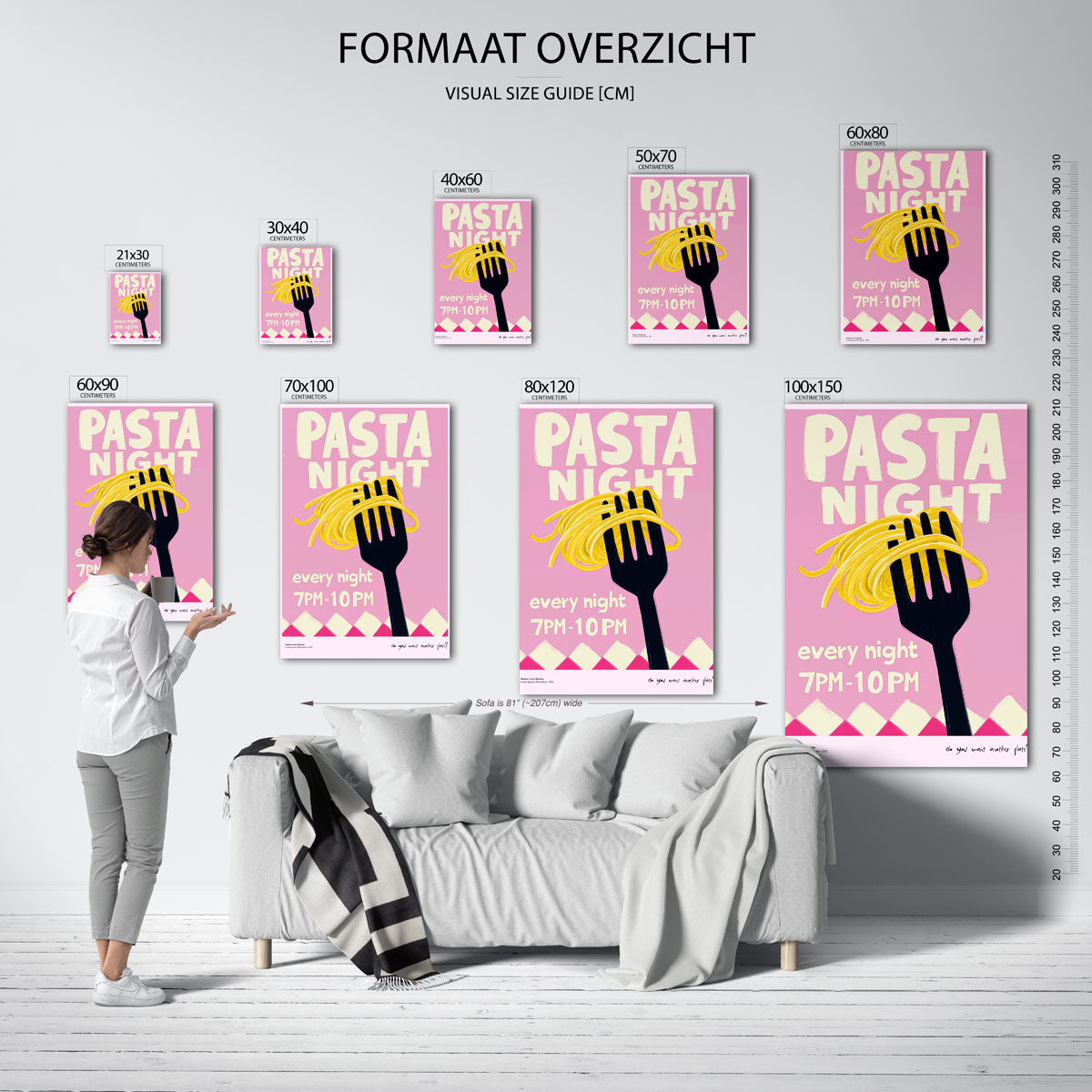 Pasta night Poster