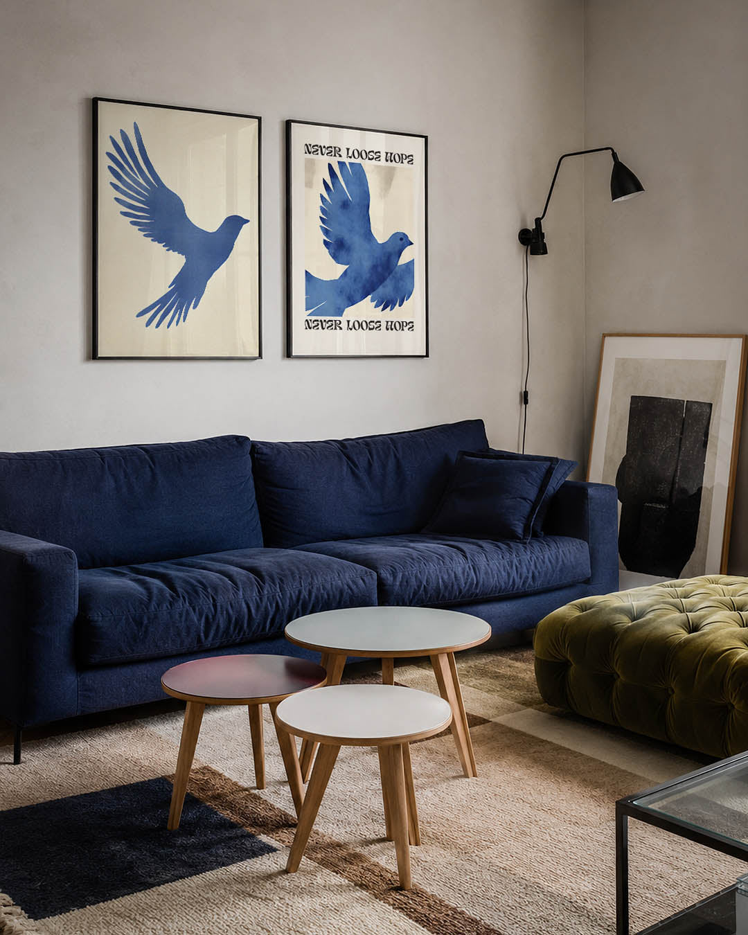 Vogel in vlucht Posterset