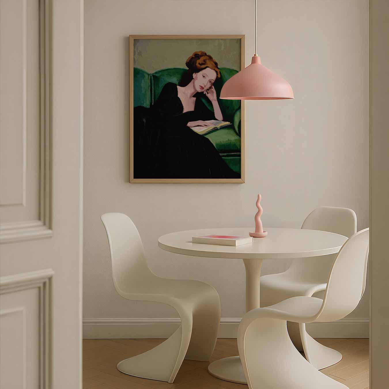 Zomers Dromen op de Bank Poster-WallArtistic
