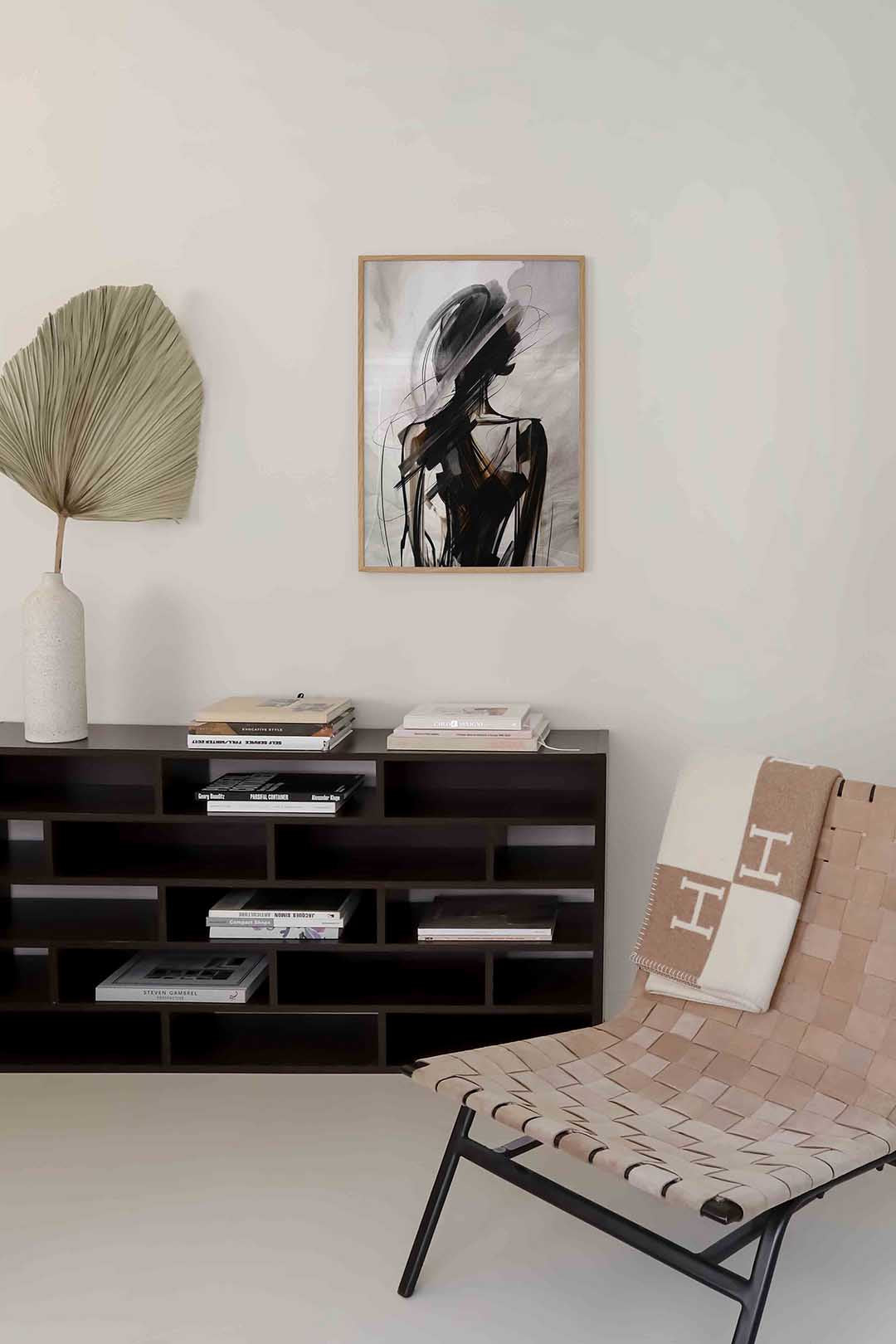 Abstracte figuur Poster