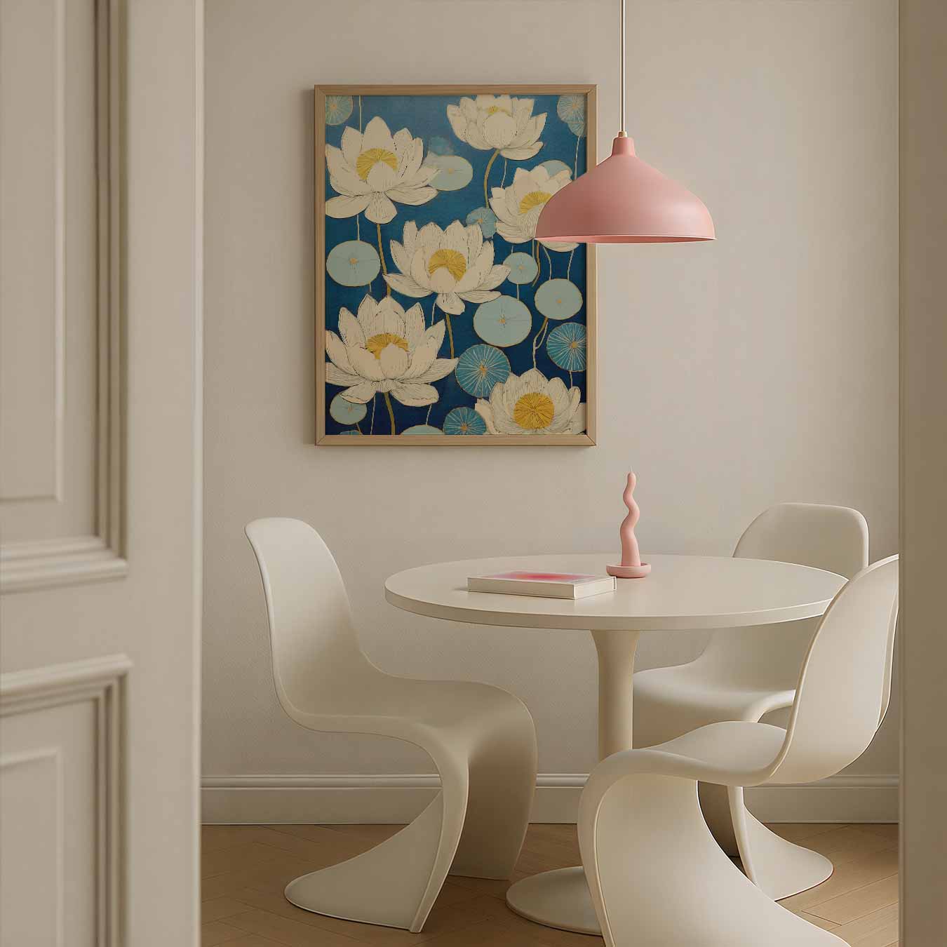 Bloeiende Lotus Droomposter-WallArtistic