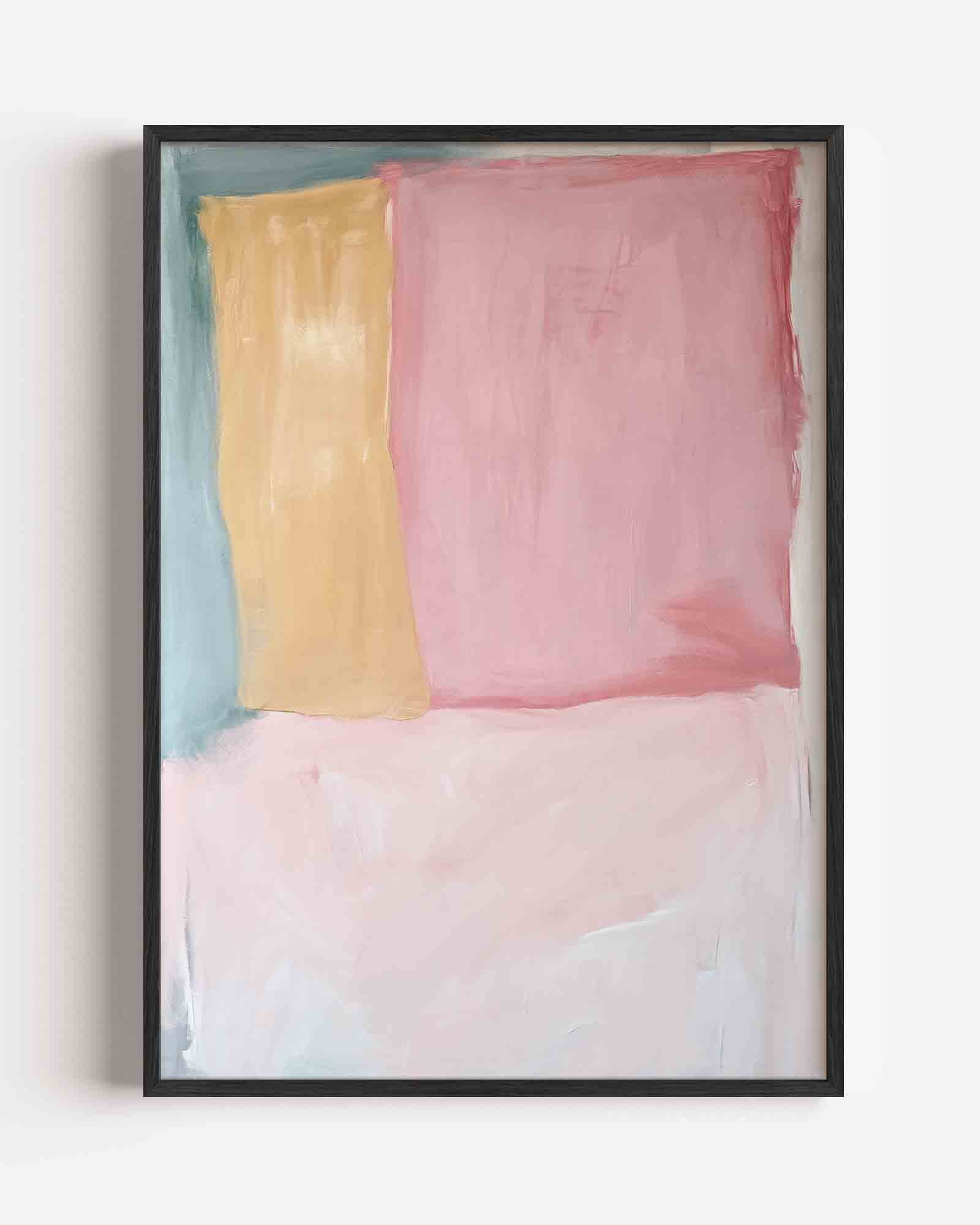 Abstracte vormen Poster