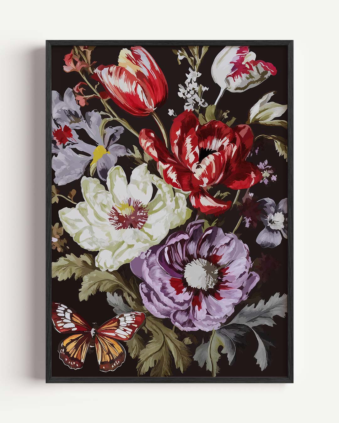 Betoverende Bloemenpracht Poster-WallArtistic