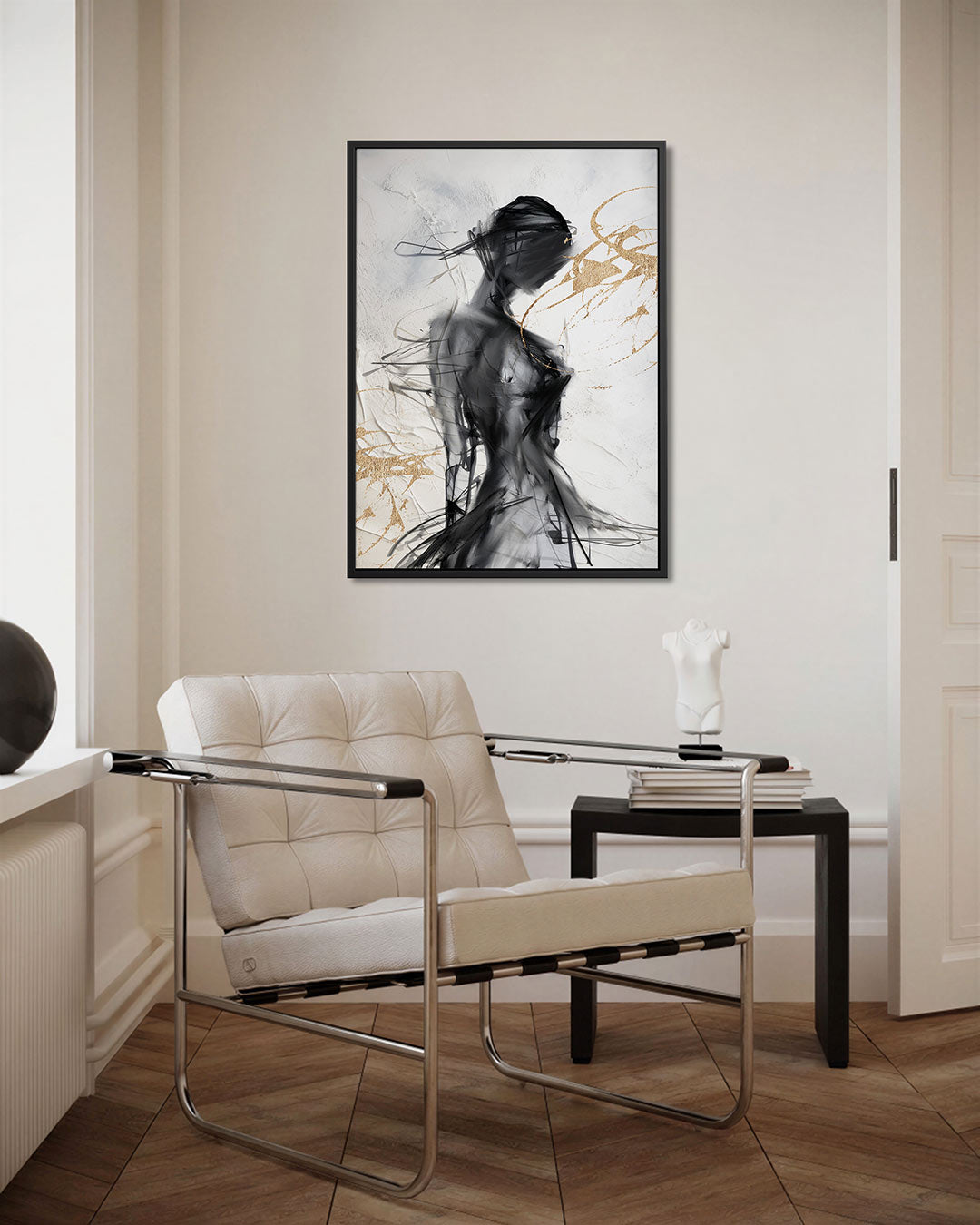 Dynamische vormen Kunstwerk