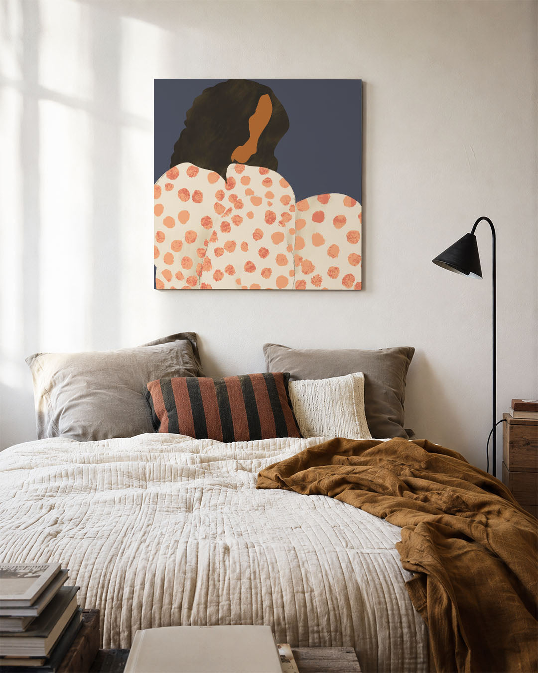 Vrouwelijke silhouet Kunstwerk