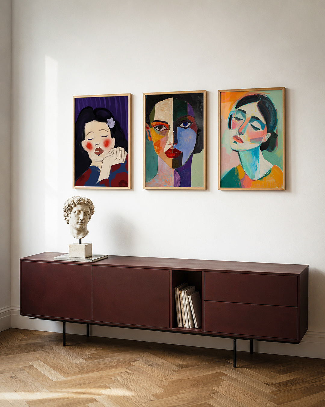 Portretkleuren Posterset