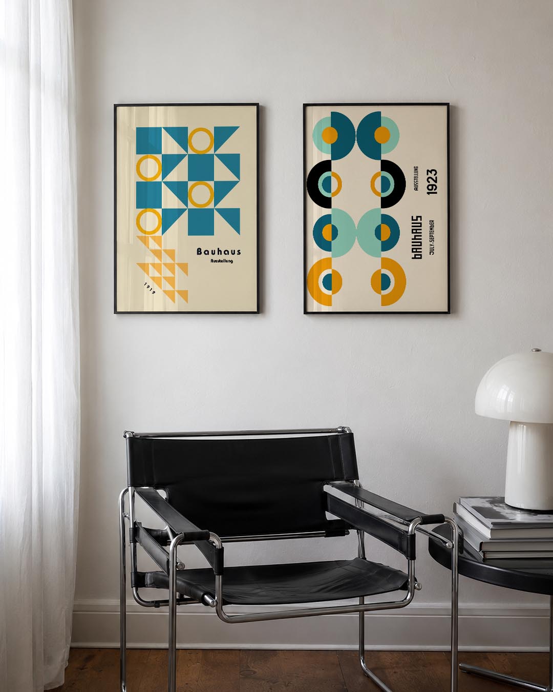Vormen en vlakken Posterset