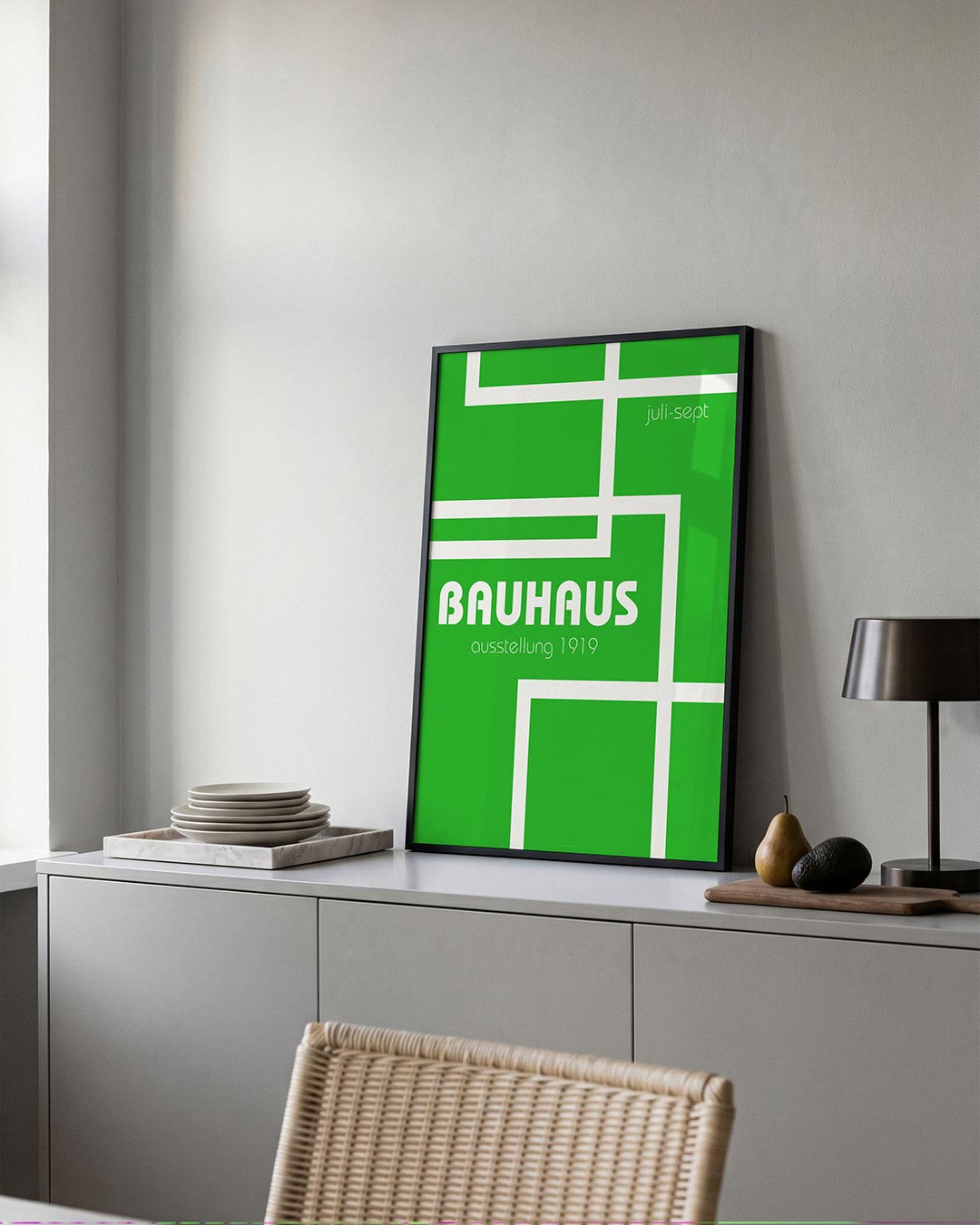 Lijnen en vlakken Poster