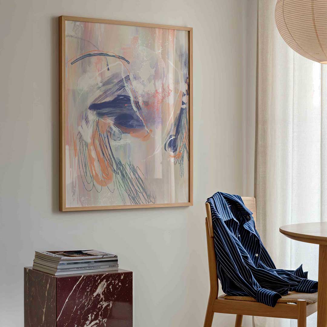 Abstracte vormen Poster