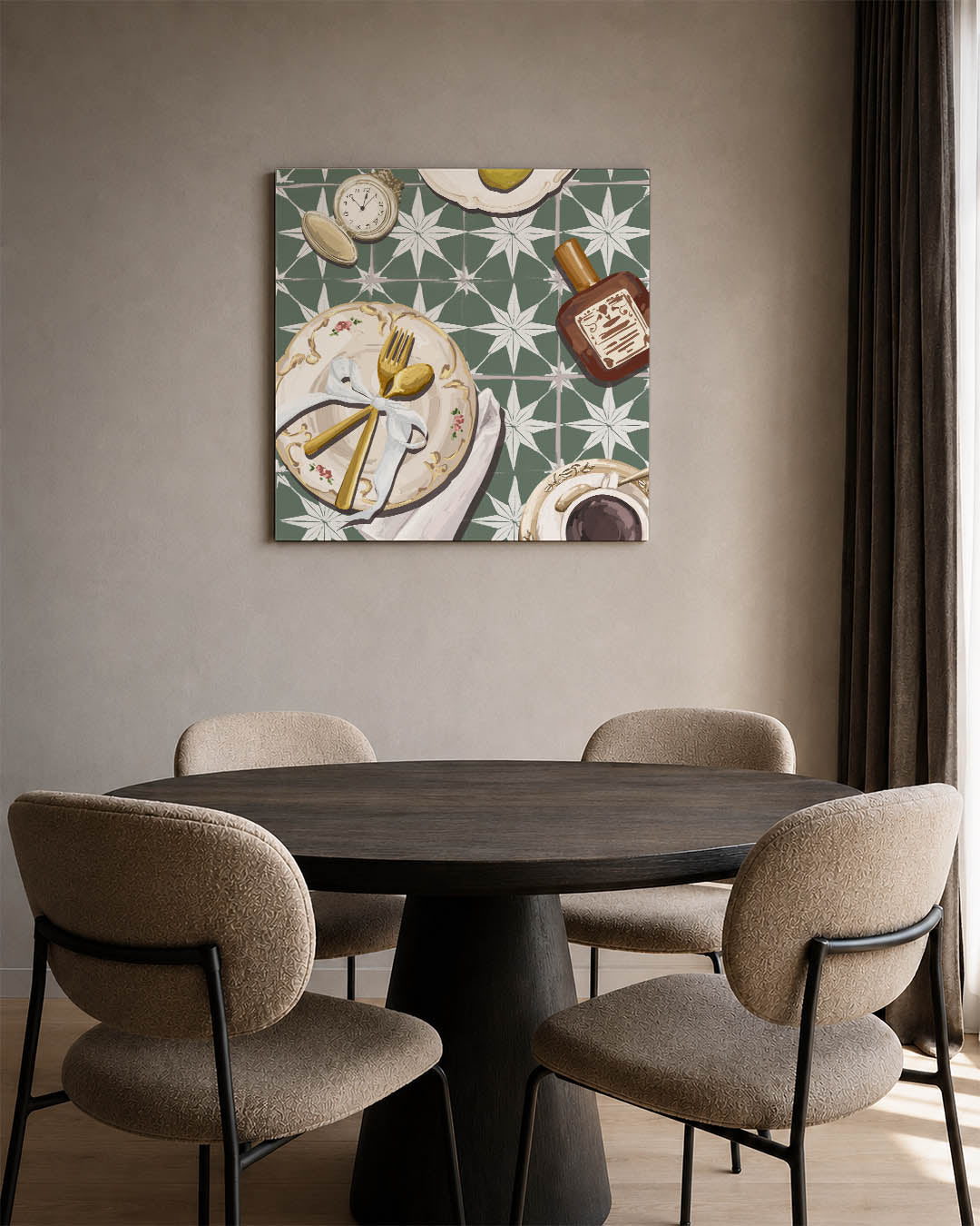 Tafelsetting Kunstwerk