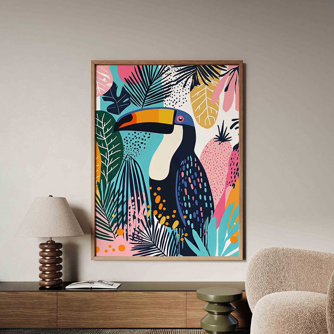 Tropische toekan Poster