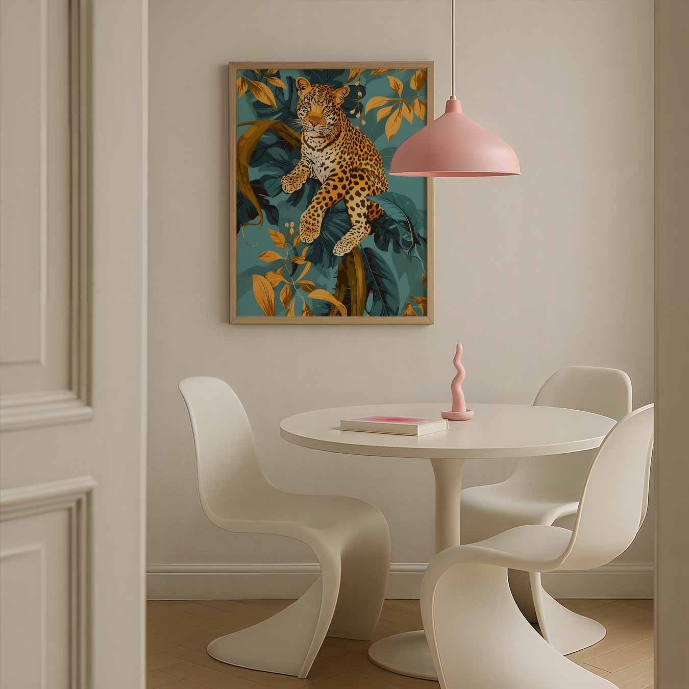 Tropische Luipaard Poster-WallArtistic