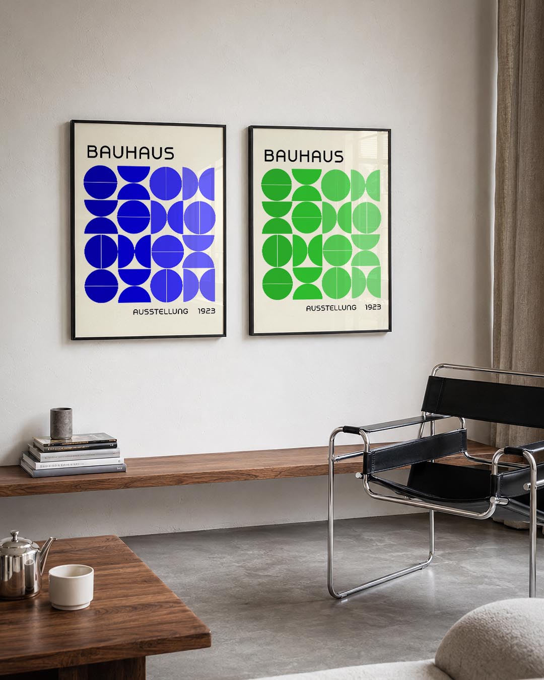 Vormen en vlakken Posterset
