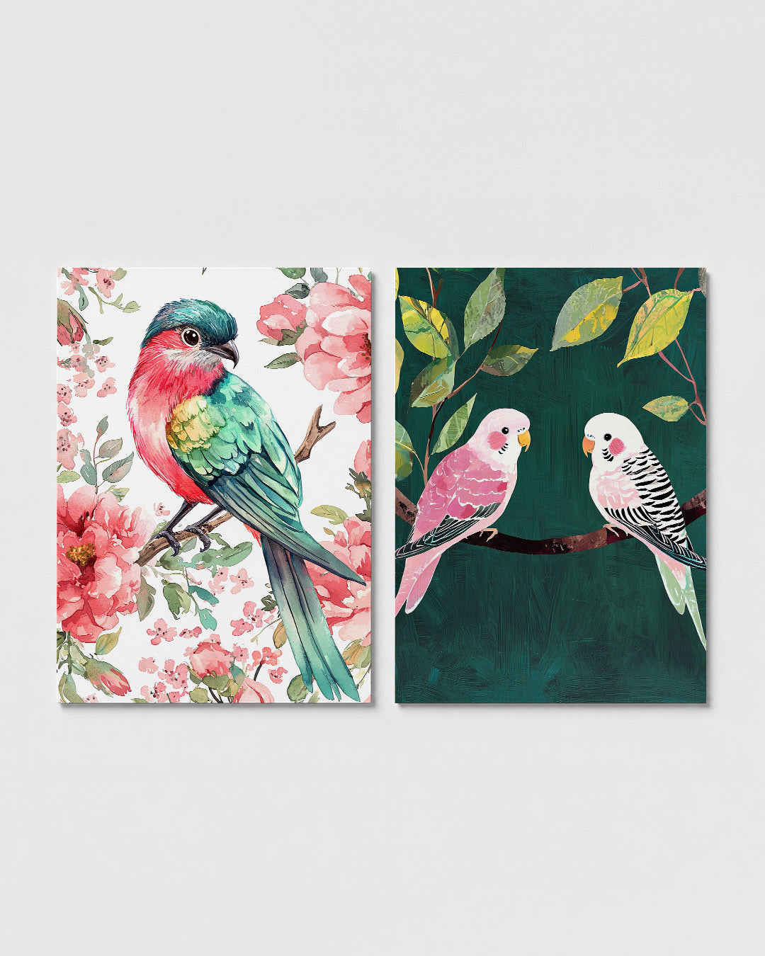 Kleurrijke vogelpracht Posterset