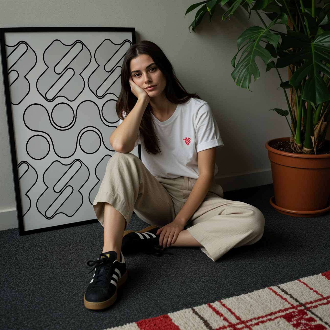 Moderne Grafische Kunstposter-WallArtistic