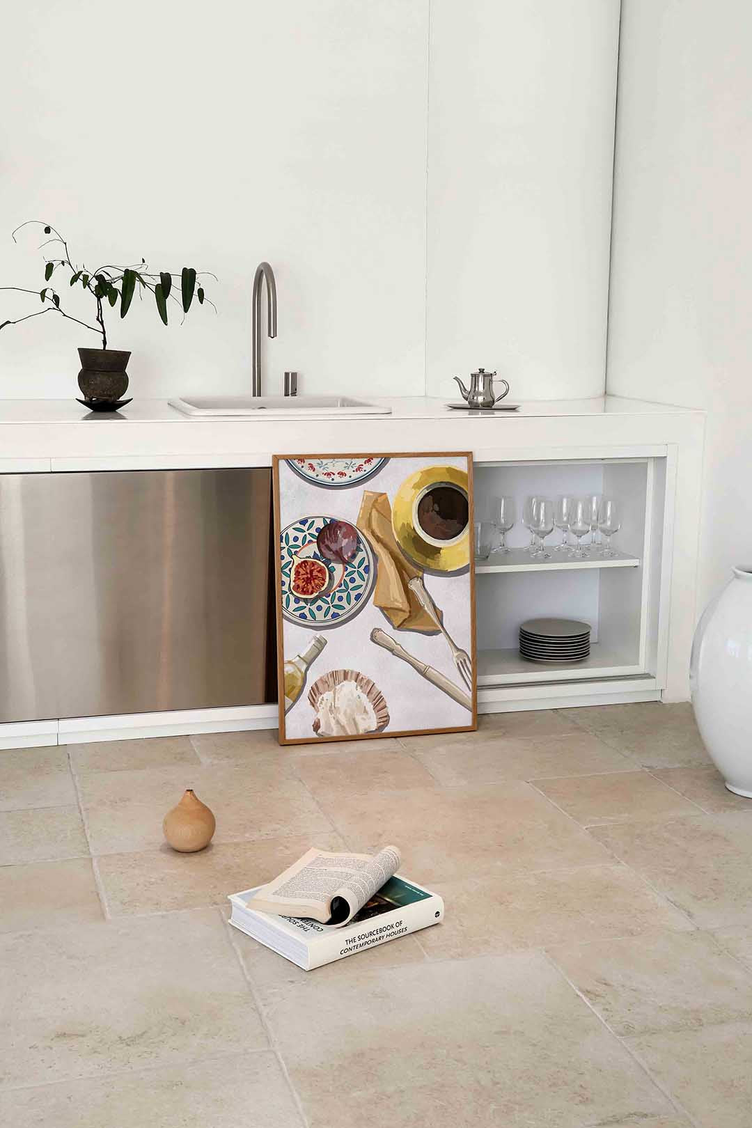 Gedekte tafel Poster