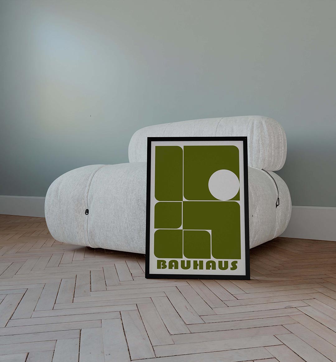 Vormen en vlakken Poster
