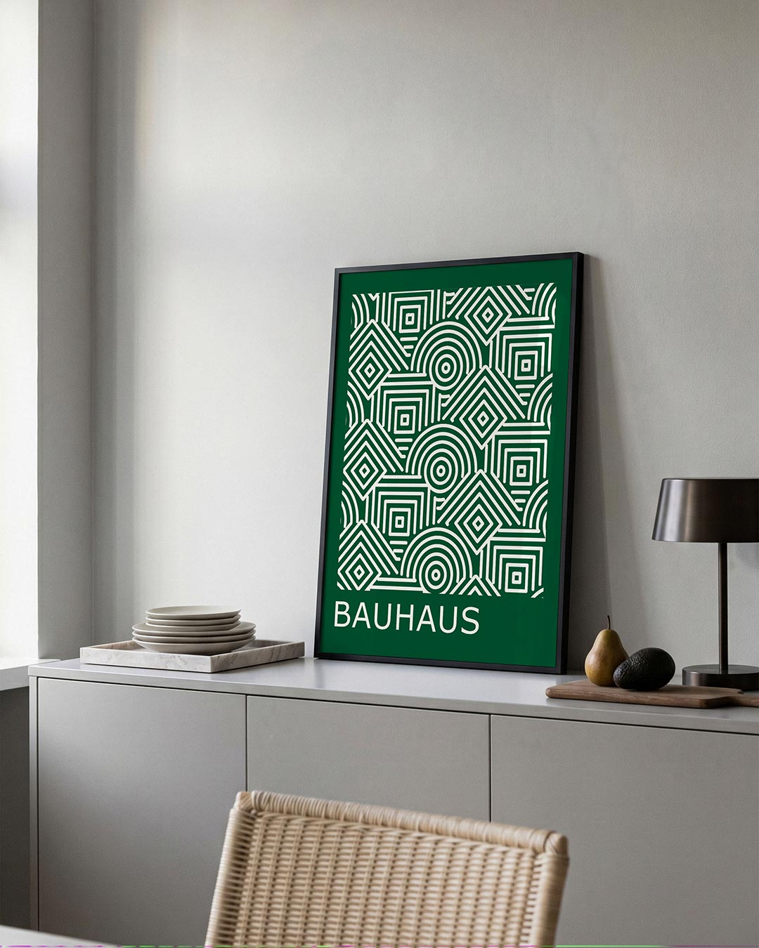 Lijnen en patronen Poster